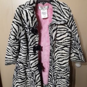 Widgeon girls 4t faux fur coat